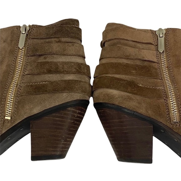 Sam Edelman Lucca Ankle Heeled Buckle Booties - Picture 4 of 13